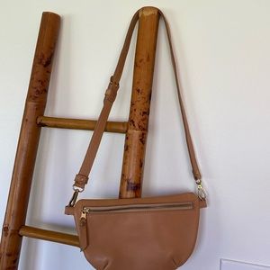 Leather front bag